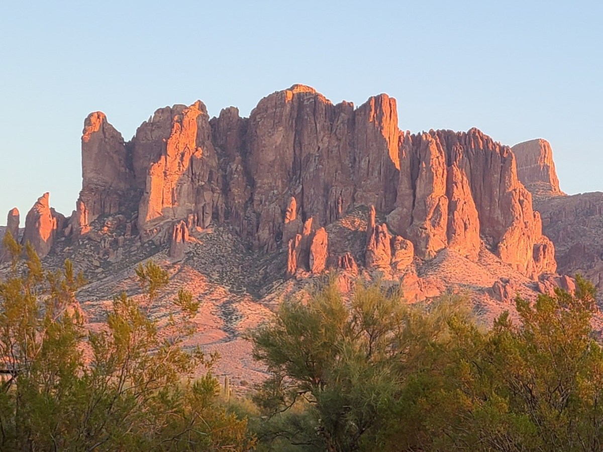 Back at Lost Dutchman State park